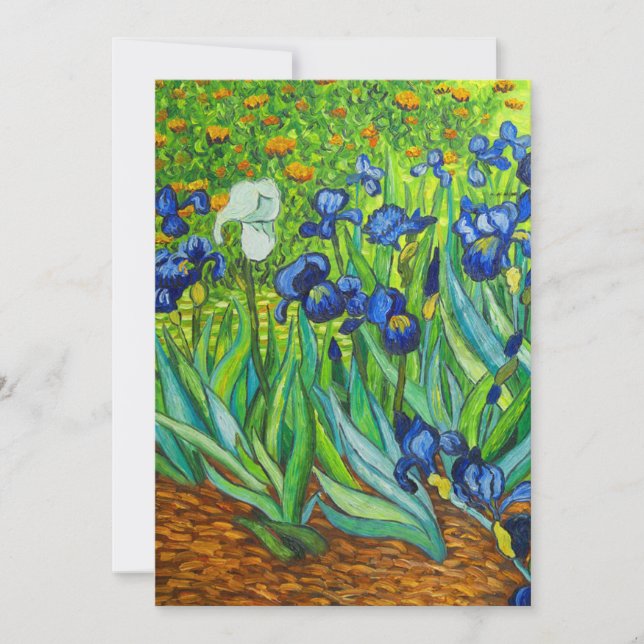 Reserve A Data Van Gogh Irises (Frente)