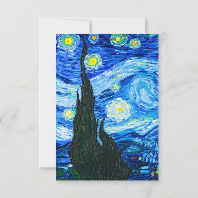 Reserve A Data Van Gogh Starry Night (Frente)