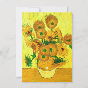 Reserve A Data Van Gogh Sunflower