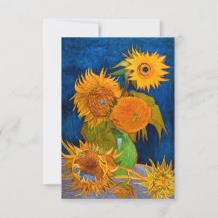 Reserve A Data Van Gogh Sunflower
