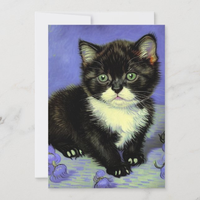 Reserve A Data Van Gogh Tuxedo Kitten (Frente)