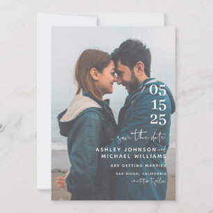 Reserve A Data Vellum Look Hand - Foto de Tipografia Escrita