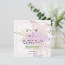 Vendretti Blue Sheer Bow and Bouquet on Blush Pink