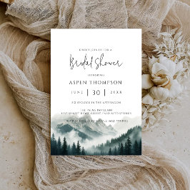 Reserve A Data Verdant Peaks Misty Forest Water Bridal Shower 