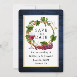 Reserve A Data Vinhas De Vidro De Vidro Vermelhos