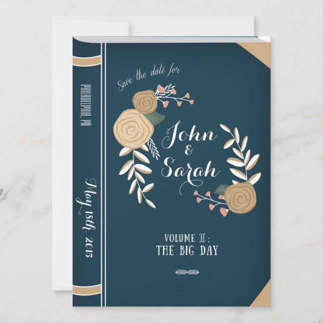 Reserve A Data Vintage Book Salvar a Data (Frente)