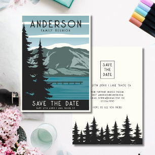 Reserve A Data Vintage Family Reunion Camping Trip Forest Árvores