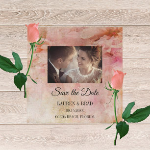 Reserve A Data Vintage Floral Blushing