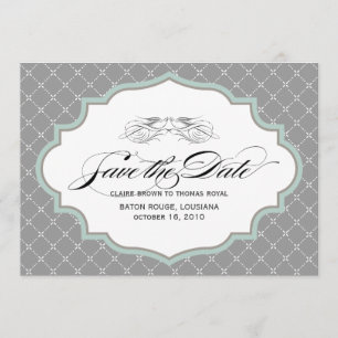 Reserve A Data {vintage inspirou} salve a data