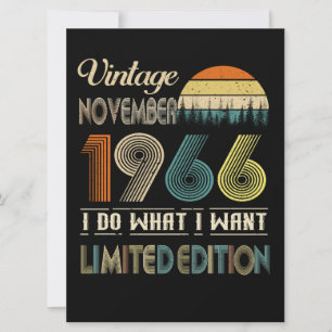 Reserve A Data Vintage Novembro De 1966 What I want Limited Editi