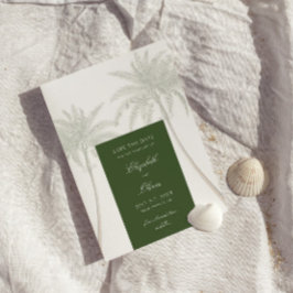 Reserve A Data Vintage Palm Tree Wedding