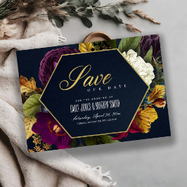 RESERVE A DATA VINTAGE RETRO BURGUNDY OCHRE MAROON FALL FLORGE