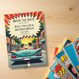 Reserve A Data Vintage Retro Romântico Casal Relógio de BD