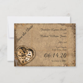 Reserve A Data Vintage Steampunk Bride Wedding Salve Data