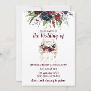 Reserve A Data Vintage Truck Burgundy Wedding