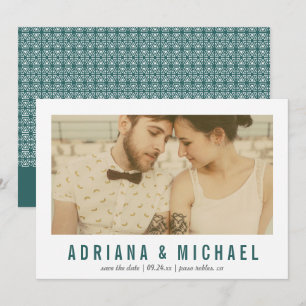 Reserve A Data Vintage Vision Modern Pattern Photo   Cerceta