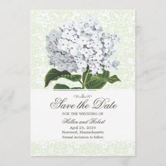 Reserve A Data Vintage White Hydrangea Salvar Data