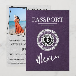 Reserve A Data Violet Mexico Passport Save Date