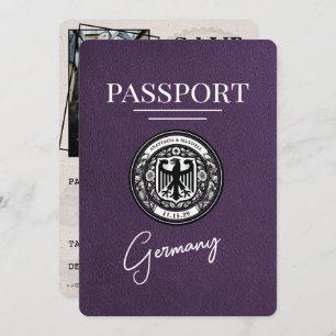 Reserve A Data Violet Purple Germany Passaporte Exceto Data