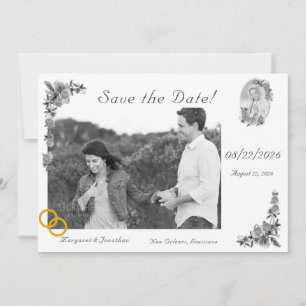 Reserve A Data Virgem Maria Prateada Casamento Católico Salvar a 