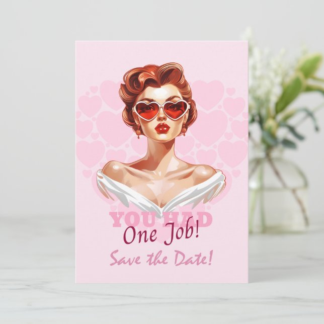 Reserve A Data Você tinha um trabalho (Em pé/Frente)