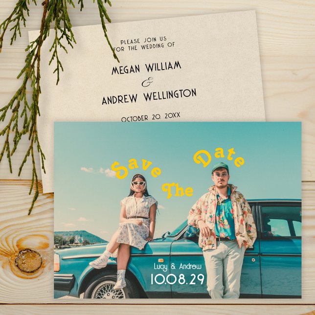 Reserve A Data Voltar ao casamento de fotos salvar a data (Criador carregado)