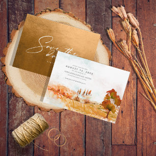 Reserve A Data Watercolor Landscape Wedding Hrz Autumn ID786