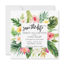 Watercolor Tropical Floral Salvar A Data