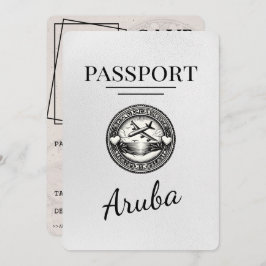 Reserve A Data White Aruba Passport Salvar Data