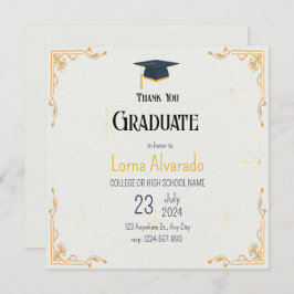 Reserve A Data White Graduation (Graduação branca) - Salve a plac