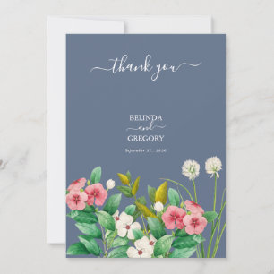 Reserve A Data Wildflower Periwinkle Dusty Blue Weding