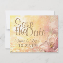 Reserve A Data Wildflower Save the Date