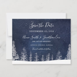 Reserve A Data Winter Wonderland Snow Stars Casamento Salvem Data