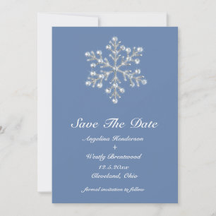 Reserve A Data Wintery Crystal Snowflake Guarde a Data