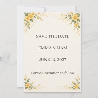 Reserve A Data Yamabuki Save the Date
