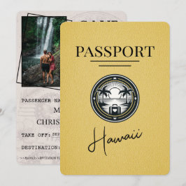 Reserve A Data Yellow Hawaii Passport Salvar Data