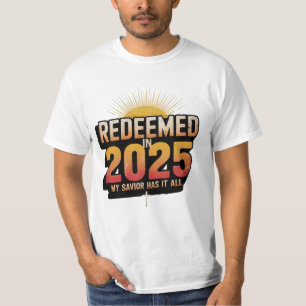 Resgatada em T-Shirt cristã de 2025
