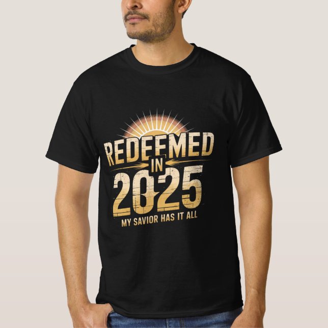 Resgatada em T-Shirt cristã de 2025 (Frente)