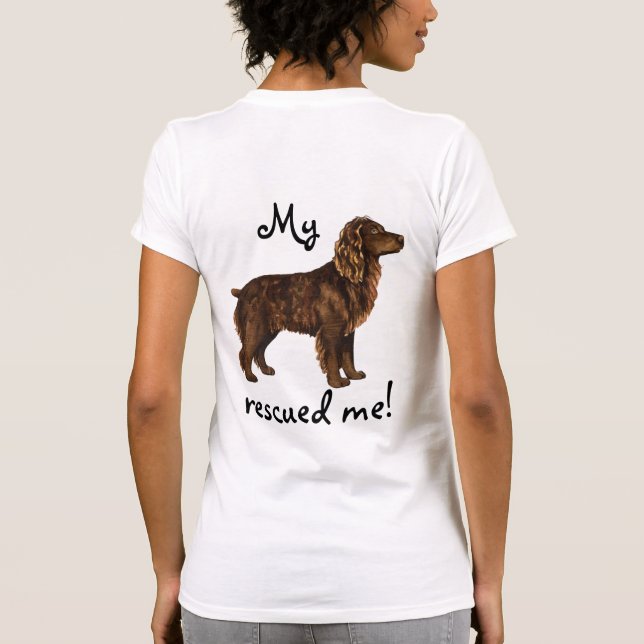 Resgate Boykin Spaniel T-Shirt (Verso)