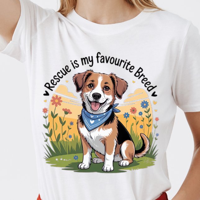 Resgate É Minha Camiseta De Raça Favorita (Criador carregado)