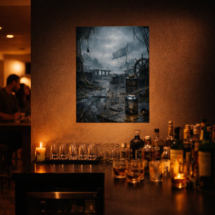 Resíduo de Tempestade — Poster da Cena do Rescaldo