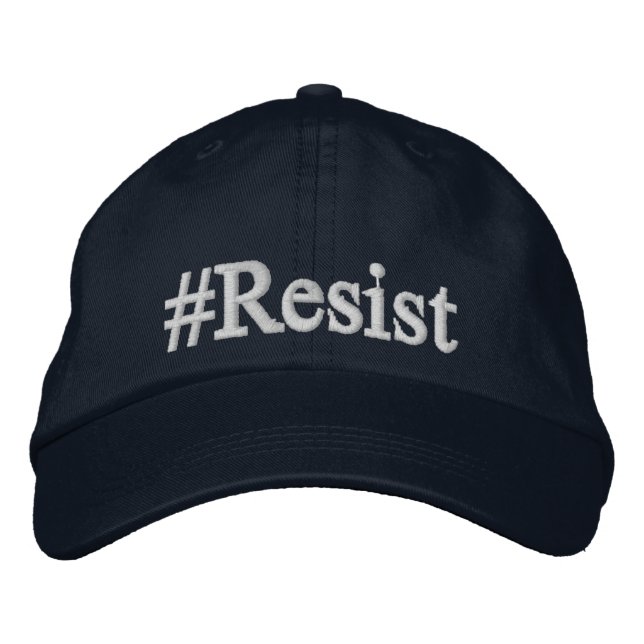 #Resist Boné de Beisebol (Frente)