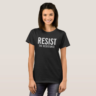 Resista o t-shirt da resistência