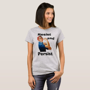 Resistência e persistência da camiseta