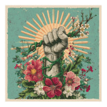 Resistência enraizada - Poster de Protesto Solarpu