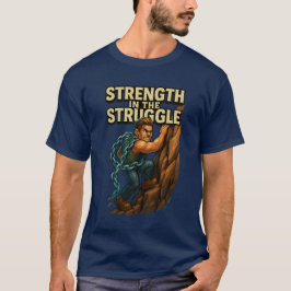 Resistência na Camisa Motivacional de Luta