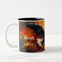 Resistência Renovada: Isaiah 40:31 Caneca Personal