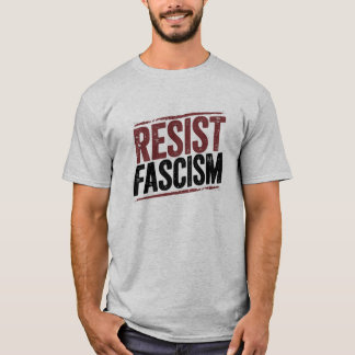 Resistir à camiseta fascista