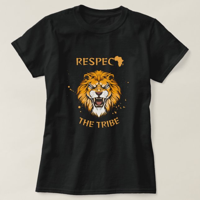 Respect The Tribe | T-shirt (Frente do Design)