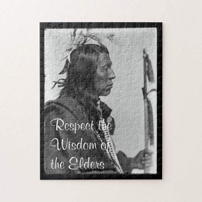 Respeite a quebra-cabeça de Sabedoria (Vertical)